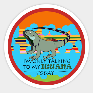 Iguana Sticker